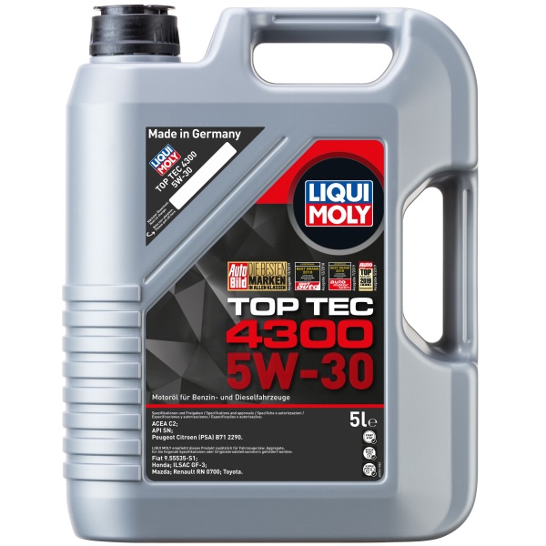 Ulei Motor Liqui Moly Top Tec 4300 5W-30 5L 3741